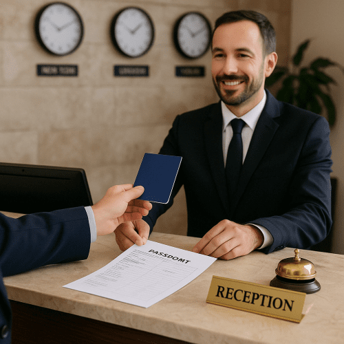 Professionelle Kommunikation für internationale Gäste